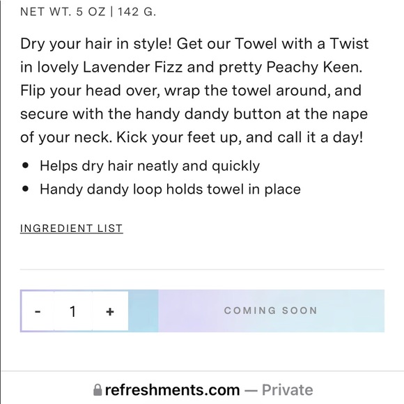 Two towel head wraps - Picture 3 of 3